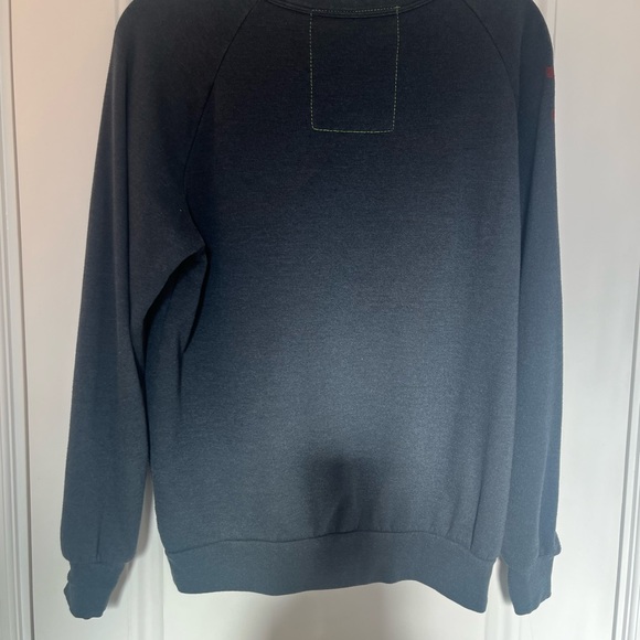 Aviator Nation Malibu Crewneck Sweatshirt-Charcoal - Picture 5 of 7